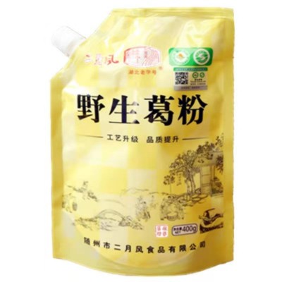二月风食品厂家双有机食品葛粉早餐养生食品代餐粉野柴葛根粉批发图4