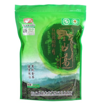 湖北随州二月风深山野葛根粉食品大洪山葛粉500g袋装膳食纤维有机图5