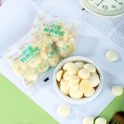 蒙聚内蒙鲜烤奶皮脆手抓包原味酸奶味儿童休闲小零食图2