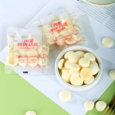 蒙聚内蒙鲜烤奶皮脆手抓包原味酸奶味儿童休闲小零食图4