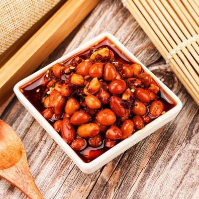 德政缘辣过瘾油辣椒400g香辣油泼辣子凉拌菜调味酱下饭拌饭辣椒酱图5