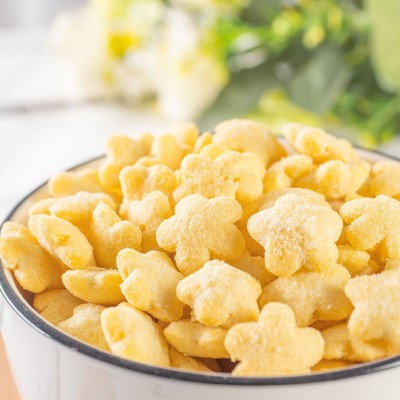 源头厂家香蕉星星泡芙 儿童口水零食米饼甜甜圈入口即化4.5斤散装图2