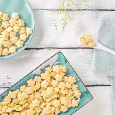 源头厂家香蕉星星泡芙 儿童口水零食米饼甜甜圈入口即化4.5斤散装图5