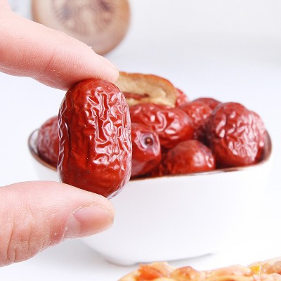 新疆红枣 500g皮薄核小肉厚新鲜煲汤煮粥零食独立包装端午节红枣图2