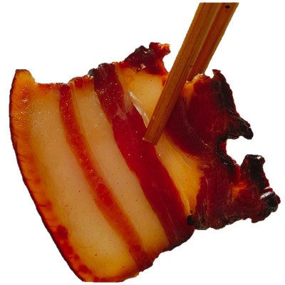 【五花腊肉厂家】湖北柴火烟熏五花腊肉肥瘦相间腊五花熏腊肉500G图5