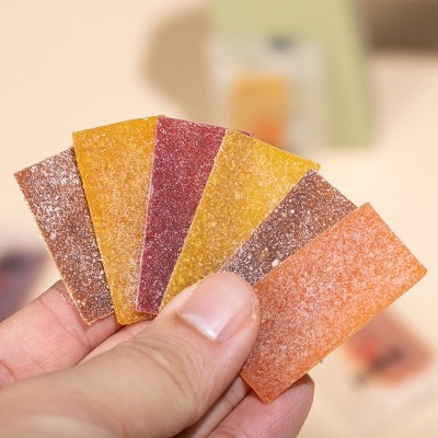 厂家直供 多口味水果梅片水果味梅片 陈皮原味梅片组合批发加工图4