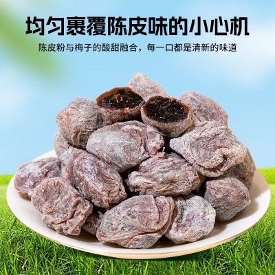 梅姜君梅有葡萄梅子 酸甜味陈皮梅子夹葡萄无核梅饼果脯休闲蜜饯图5