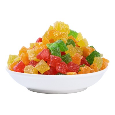 散装混合水果粒燕麦花果茶果干休闲零食牛轧糖烘焙食品原料水果丁图5