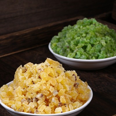 酸甜猕猴桃丁散装水果粒猕猴桃干脱水颗粒奇异果粒水果茶烘焙原料图3