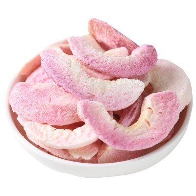 FD加糖水蜜桃干冻干水果干桃子甜品烘焙麦片原料脱水休闲零食批发图4