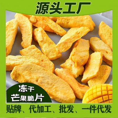 冻干芒果干芒果脆散装果蔬脆片休闲零食水果干厂家现货直销脆爽图3