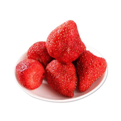 冻干草莓脆FD加糖散装休闲饼干零食雪花酥原料果干草莓味香脆图4