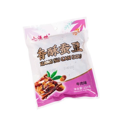 兰花豆牛肉香辣办公室休闲零食香酥蚕豆下酒菜香酥馋豆炒货牛肉味图5