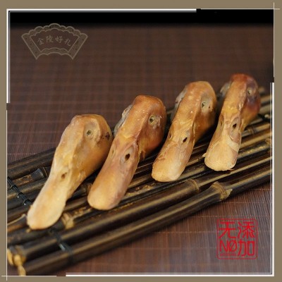 零食！南京盐水鸭头300g/袋肉质紧实嗦骨入味下酒追剧卤鸭货卤味图2