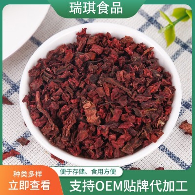 供应销售脱水红甜菜 红甜菜根粒 可磨粉 红甜菜粉 脱水蔬菜图5