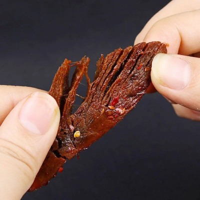 好照头手撕肉干湖南特产香辣风干鸭肉干散装批发小吃零食批发代发图4