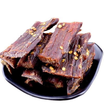 博冠四川风味小吃风干猪肉五香青花椒肉干源头批发图5