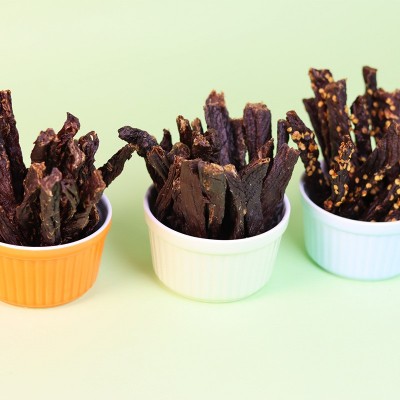 风干肉干牛肉干牛肉条小钢筋减低解馋卡脂耐嚼麻辣小零食一件代发