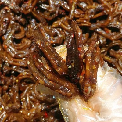 湖南特产散货（1包5斤装）小鸭爪熟食卤味小鸭爪工厂批发图3