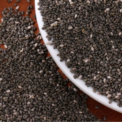 新货奇亚籽批发冲饮即食代餐无杂质黑色饱满奇亚籽可搭谷物低热量图4