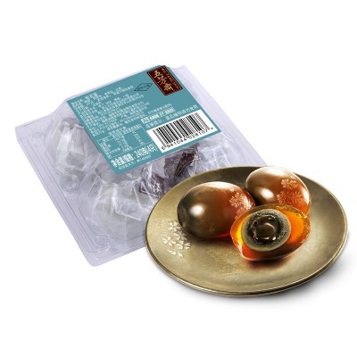 五芳斋皮蛋松花蛋溏心60克开袋即食鸭蛋松花皮蛋端午团购批发散装图5