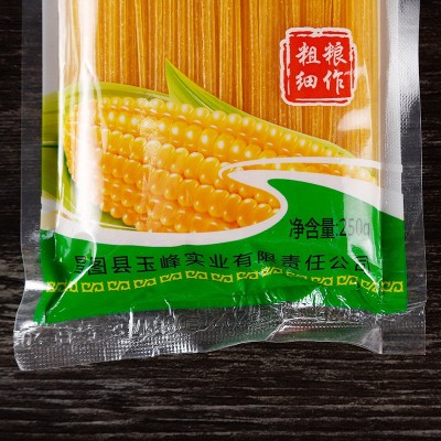 玉米面条批发东北特产黄面粗粮面火锅麻辣烫面代餐早餐食品250g图2