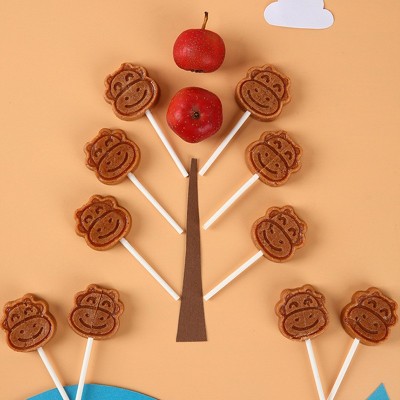 金晔小牛山楂棒休闲食品追剧零食独立装蜜饯果脯山楂卷原味山楂棒图2