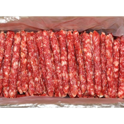 厂家批发5斤广味腊肠 餐饮煲仔饭香肠 展会地摊货源江门风味腊味图3