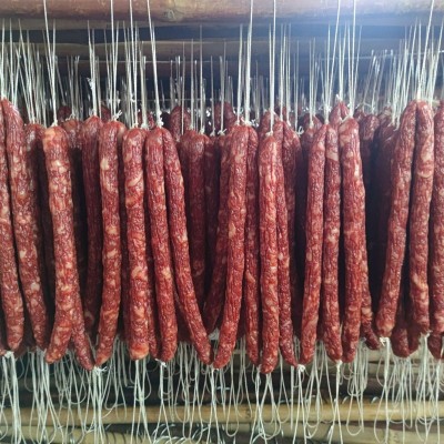 广式腊肠批发广东特产江门香肠整箱500g麻辣四川腊肉广味腊味工厂图2