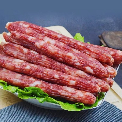 江门香肠净含量2.5kg/5kg切抄不散适合快餐店烧烤档麻辣烫图3