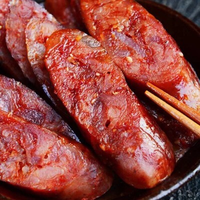麻辣肠500g麻辣咸味批发香辣风味腊肠餐饮饭堂商用辣味图4