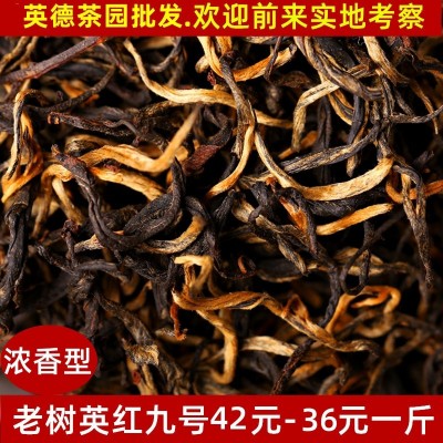 高山老树春茶英德红茶浓香型英红九号红茶批发散装袋装茶叶新茶图4