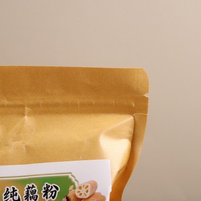 纯手工藕粉古法刀削手剥纯藕粉500g密封袋装藕粉健康营养莲藕粉图3