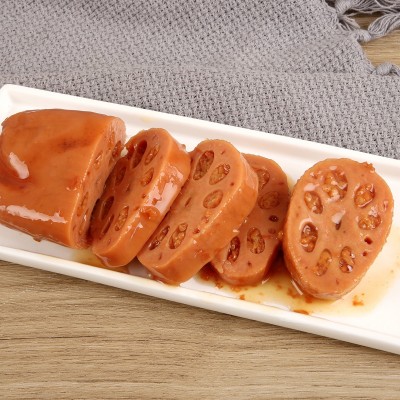 香糯莲藕500g真空速食包装开袋即食餐饮蜜汁莲藕香甜莲藕香脆图5