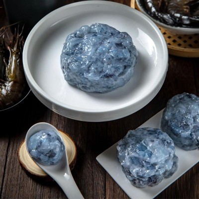 5A级黑虎虾虾滑北部湾虾滑手工150g火锅食材鲜虾纯虾滑95整箱批发