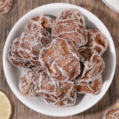 特大九制话梅王正宗酸甜话梅皇甘草话梅干泡水老苏式咸酸梅肉蜜饯图4