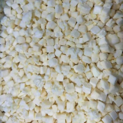 新鲜速冻菠萝丁 冷冻菠萝10*10mm 菠萝丁6*6mm果蔬甜酸菠萝粒图4