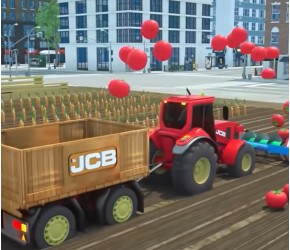 工程车种植蔬菜