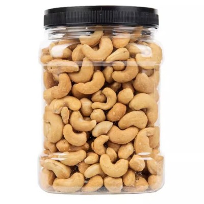 盐焗腰果仁500g罐装新货年货核桃干果坚果孕妇休闲零食非油炸散