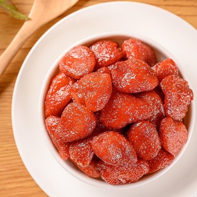 一件代发临安新货草莓干混合休闲零食干果网红小吃果脯蜜饯零售批图4
