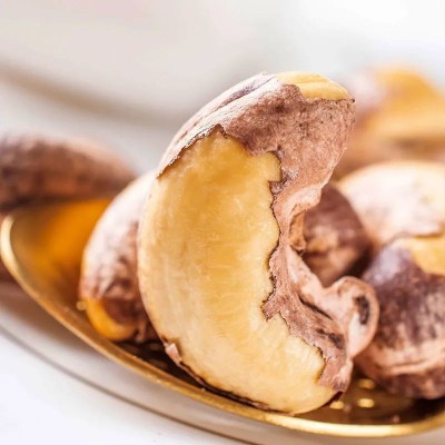 一件代发临安180大颗粒紫皮腰果含罐批发腰果盐焗味坚果零食越南图4