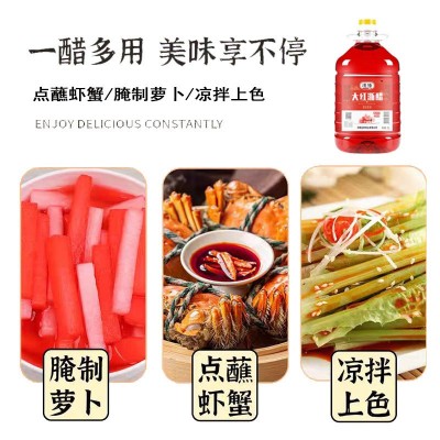 淯阳大红浙醋10斤泡萝卜醋醋家用食用红醋食用醋商用家用多规格图3