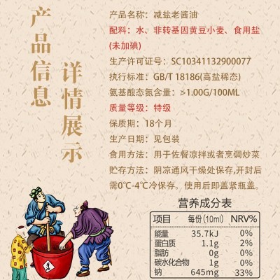 【老式酱油】淯阳0添加古法老酱油纯粮酿造无防腐剂色素香精4.7斤图2