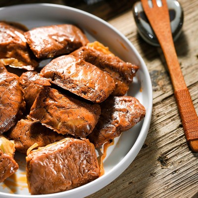 夹笋丝豆干加工手撕素肉独立小包装即食豆脯 豆腐干网红 休闲零食图2