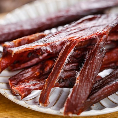 厂家批发风干肉 手撕风干肉 休闲网红零食干巴条肉干一件代发图2
