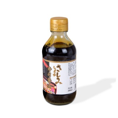 日式料理寿司酱油200g*12瓶 刺身芥末鱼生酱油 商用调味汁批发