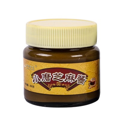 芝麻酱石磨纯芝麻酱小包装200g火锅麻酱蘸料家用拌面麻酱凉拌调料