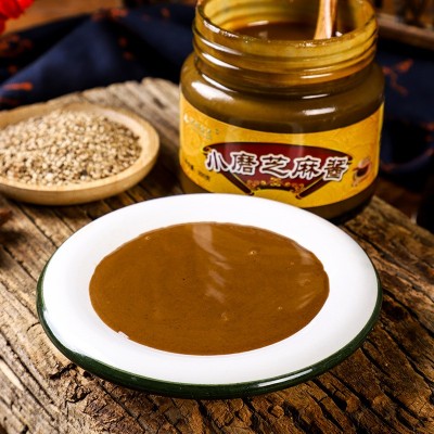 芝麻酱石磨纯芝麻酱小包装200g火锅麻酱蘸料家用拌面麻酱凉拌调料图4