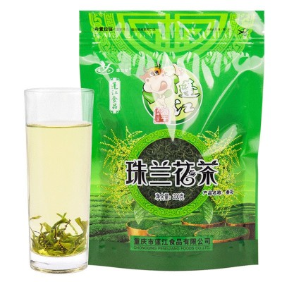 蓬江珠兰花茶清香型明前春茶绿茶400g袋装茶叶一件代发商用批发