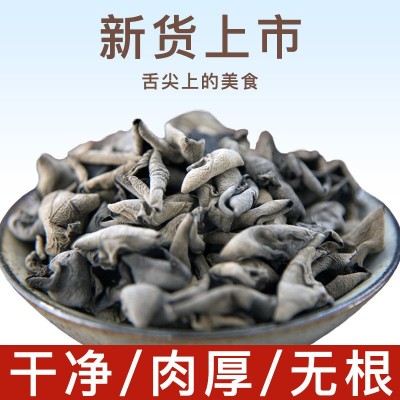 秦岭商洛黑木耳 云耳 南北干货农产品 秋木耳大量批发 一件代发图5